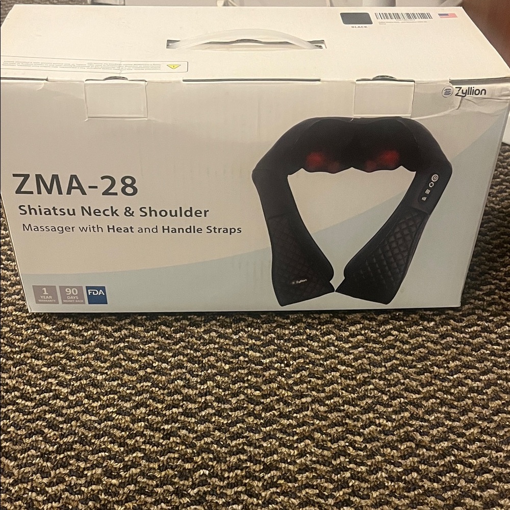 Black Shiatsu Neck & Shoulder Massager